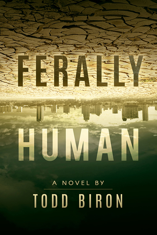 Apocalyptic Book Cover Design: Ferally Human